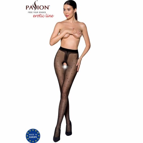 Passion TIOPEN 018 Rajstopy damskie czarne 20 DEN rozmiar 1/2