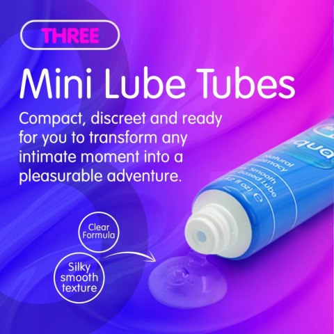 Skins Sampler Tubes Fruity 3x12ml Zestaw Wodnych Żeli Owocowych