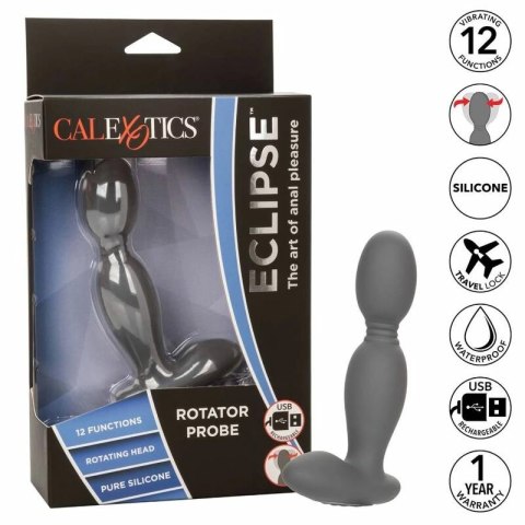 CalExotics Eclipse Rotacyjna Sonda Silikonowa 12 Trybow Wibracji