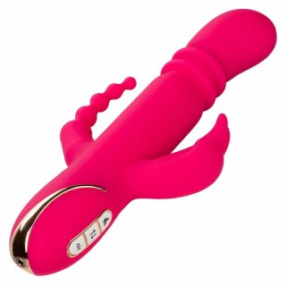 CalExotics Jack Rabbit Triple Fantasy Pink - system podgrzewania, 3 strefy