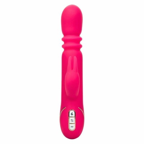 CalExotics Jack Rabbit Triple Fantasy Pink - system podgrzewania, 3 strefy
