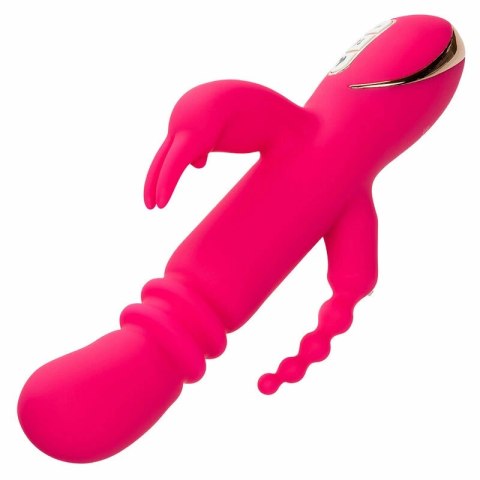 CalExotics Jack Rabbit Triple Fantasy Pink - system podgrzewania, 3 strefy