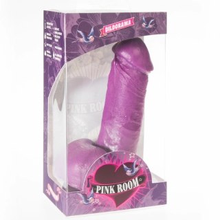 PINK ROOM Nao model anatomiczny fioletowy 16 cm z przyssawką