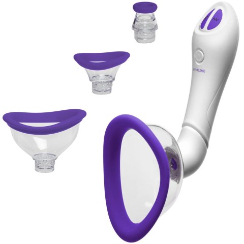 Doc Johnson Intimate Air System 4 Głowice 7 Trybow Wibracji USB