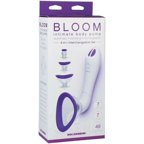 Doc Johnson Intimate Air System 4 Głowice 7 Trybow Wibracji USB