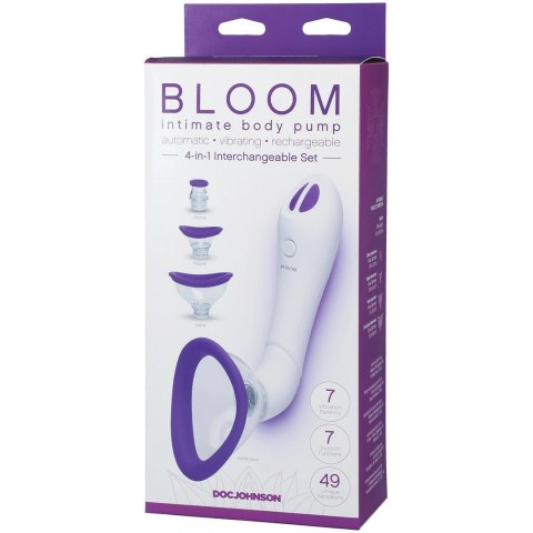 Doc Johnson Intimate Air System 4 Głowice 7 Trybow Wibracji USB