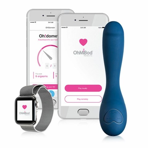 OhMiBod blueMotion Nex 2 - wibrator G-spot, sterowanie aplikacją, 16,5 cm