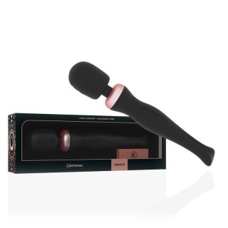 Rithual Akasha 2.0 Czarna - Wielofunkcyjny Masażer Ładowany USB IPX6