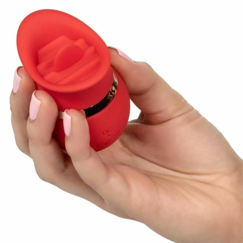 CalExotics French Kiss Sweet Talker - kompaktowy masażer silikonowy USB