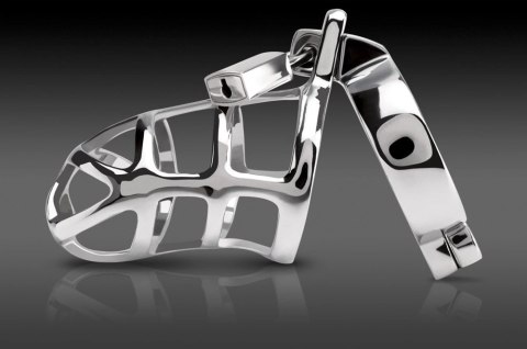 Metal Worx Model Chastity - Metalowa klatka anatomiczna 12 cm stal
