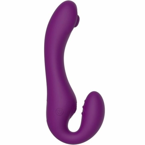 XOCOON Pulsacyjny System Intymny 2w1 z Pilotem Fioletowy 19,5cm