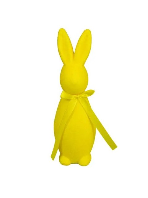 Duży zając flokowany 30cm WN8877