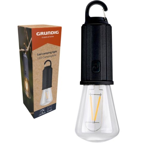 LATARKA TURYSTYCZNA LED 3 TRYBY 120 LUMENÓW GRUNDIG