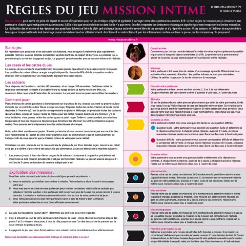 Mission Intime Classique gra partnerska karciana 480 zadań PL/FR