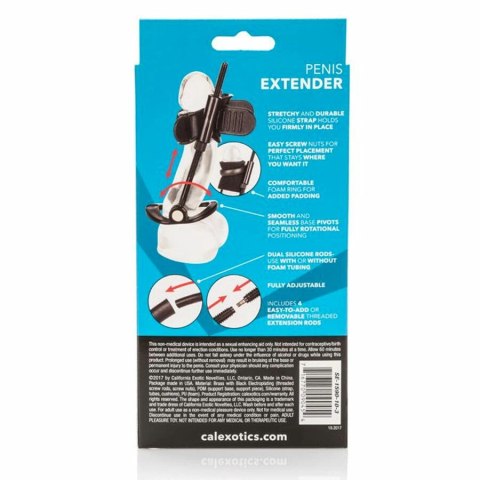 CalExotics Prolongator System - Zaawansowany przedłużacz, regulacja do 16,5 cm