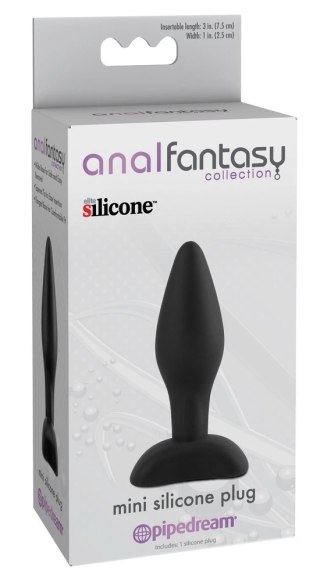 Pipedream Anal Fantasy Mini Plug silikonowy 7,5 cm czarny