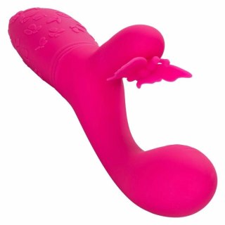 CalExotics Butterfly Kiss Flutter Rożowy - Masażer z 10 trybami pracy