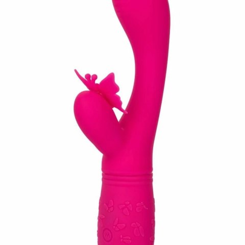 CalExotics Butterfly Kiss Flutter Rożowy - Masażer z 10 trybami pracy