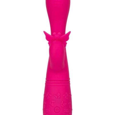 CalExotics Butterfly Kiss Flutter Rożowy - Masażer z 10 trybami pracy