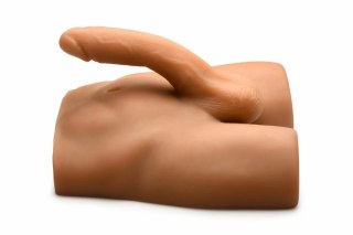 JOCK Model Medium Tone - System Intymny z Posable Dildo BioSkin TPE