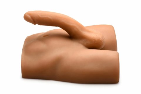 JOCK Model Medium Tone - System Intymny z Posable Dildo BioSkin TPE
