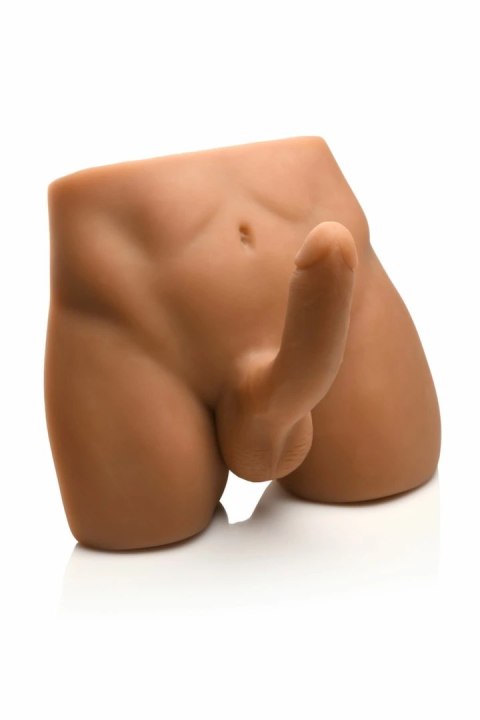 JOCK Model Medium Tone - System Intymny z Posable Dildo BioSkin TPE