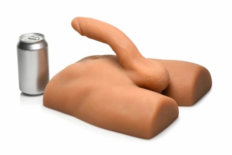 JOCK Model Medium Tone - System Intymny z Posable Dildo BioSkin TPE