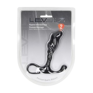 LEVELZ Rippled Model M Czarny - Silikonowy Masażer Punktu P