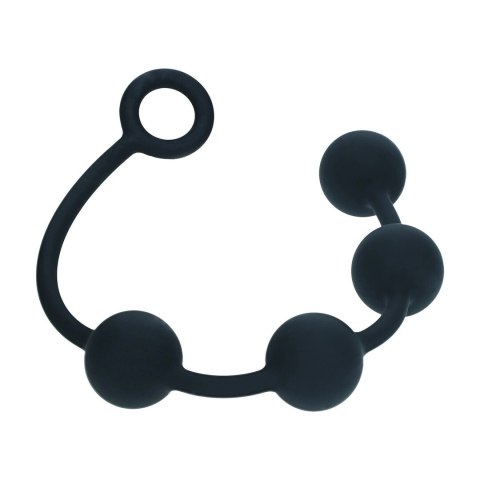 Levelz Kulki Silikonowe Anatomiczne XL 40mm Czarny