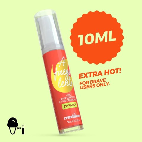 A Fuego Lento Żel Intymny Rozgrzewający 10 ml Bezzapachowy Vegan