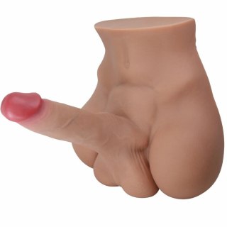 Crazy Bull Rhyne Back model anatomiczny TPE elastyczny 23x21 cm
