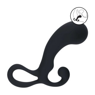 LEVELZ Bulb M Anatomiczny Masażer Prostaty z Pętlą Czarny Silikon