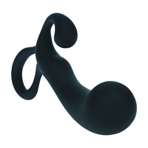 LEVELZ Bulb M Anatomiczny Masażer Prostaty z Pętlą Czarny Silikon