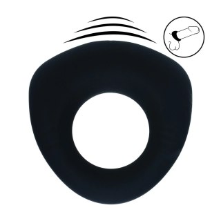 LEVELZ Pierścień Wibrujący z Silikonu Premium Black - Model 3
