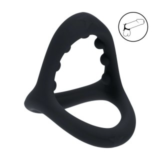 LEVELZ Tri-O Ring silikonowy system pierścieni 3w1 czarny