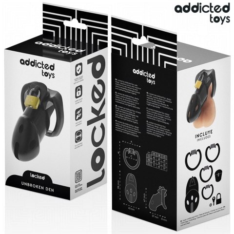 Addicted Toys Locked - system kontroli, klatka zabezpieczająca 9,8 cm