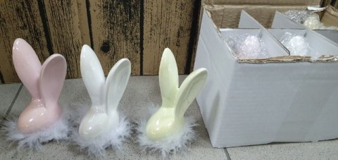 Zając ceram 13cm | TG54216-MIX