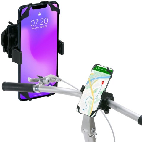 UCHWYT ROWEROWY NA TELEFON DUNLOP OBRACANY 360 STOPNI CZARNY