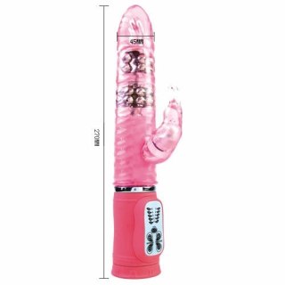 Baile Passion Rampante 10F Rożowy Model 27 cm - Wielofunkcyjny System Wibracji