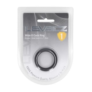 LEVELZ Pierścień Silikonowy Anatomiczny S 30mm Czarny