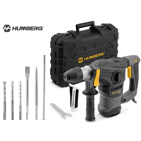 Młotowiertarka udarowa młot wiertarka SDS PLUS 1600 W Humberg HM-431