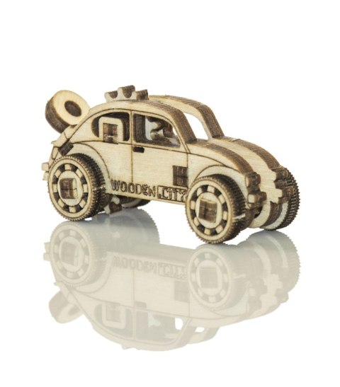 Drewniane Puzzle 3D - Zabytkowe Samochody i Motor