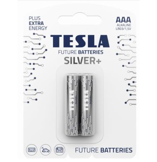 BATERIA ALKALICZNA TESLA SILVER+ LR03 B2 1.5V 2 SZTUKI