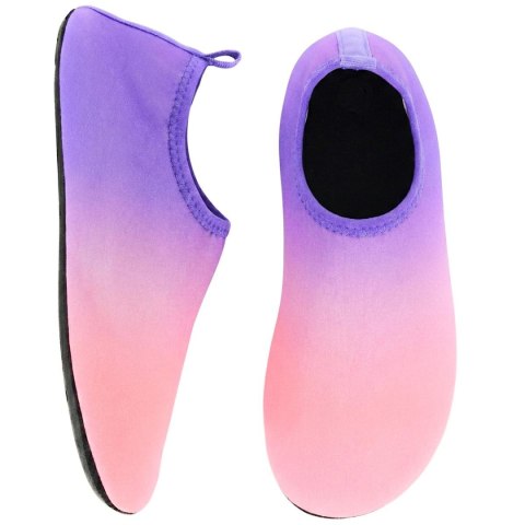 BUTY DO WODY NEOPRENOWE JUNIOR PINK/PURPLE XQMAX R.28