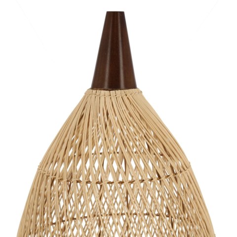 Rustykalna rattanowa lampa wisząca - 35 cm (naturalny kolor)