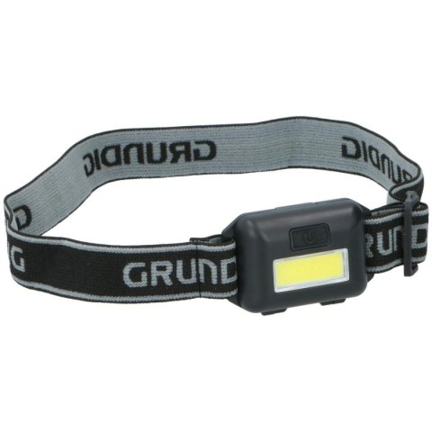 LATARKA CZOŁOWA TURYSTYCZNA LED COB GRUNDIG CZARNA