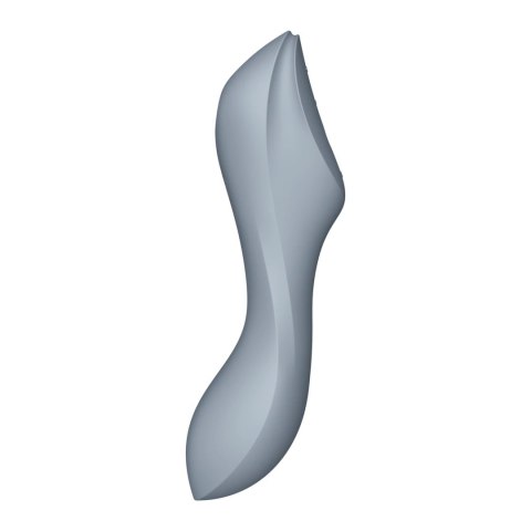 Satisfyer Curvy Trinity 3 Blue Grey - System Fali Powietrznej i Wibracji