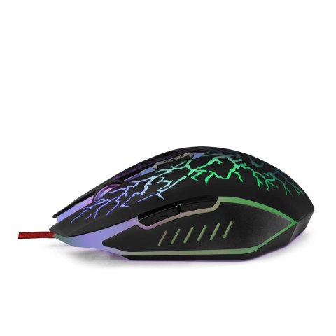 Mysz przewodowa GAMING LED 6D OPT. USB LIGHTNING EGM211R