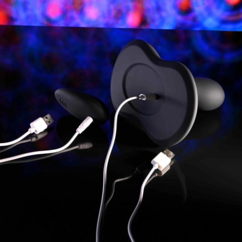 Playboy Sittin' & Spinnin' Ride-On Vibrator Czarny - Wibracje i Rotacja