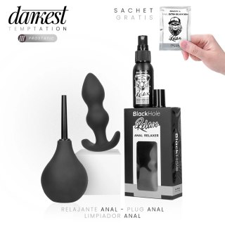 Darkest Temptation 3 Prostatic - Zestaw do komfortowej pielęgnacji i stymulacji prostaty
